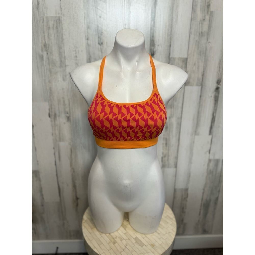 Mondetta Orange sports bra size med